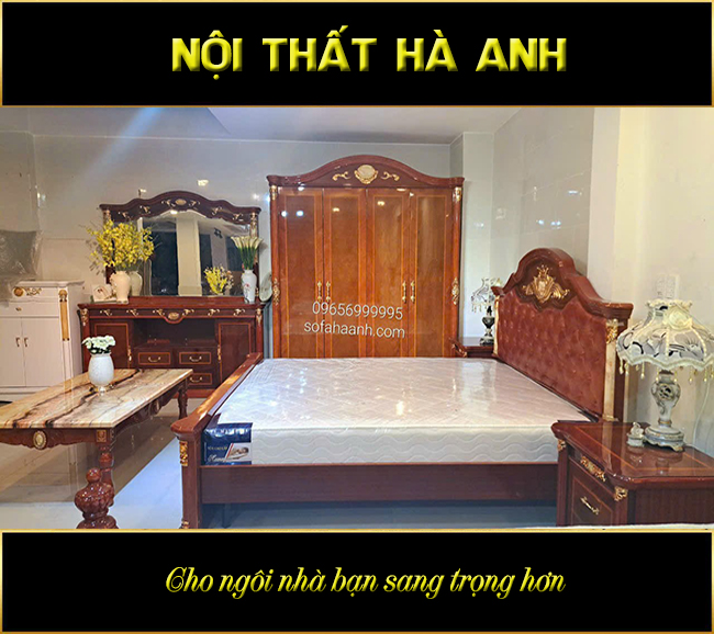 giường tủ cổ điển tại Lâm Đồng