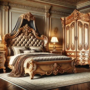 giường tủ cổ điển giá rẻ