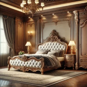 giường tủ cổ điển giá rẻ