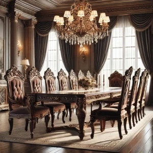 bàn ăn tân cổ điển giá rẻ