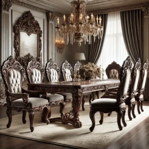 bàn ăn tân cổ điển giá rẻ